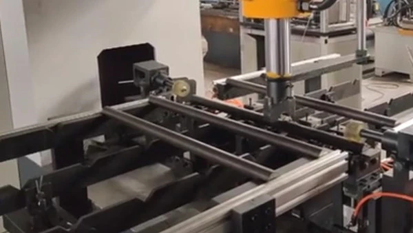 Titanium tube straightening Titanium tube straightening