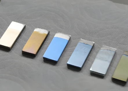 The color difference of titanium anodizing is serious! What is the ...