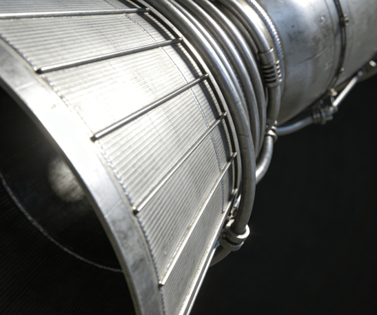 Why must rocket engines use titanium forgings?